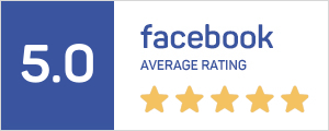 Facebook 5 Star Average Rating